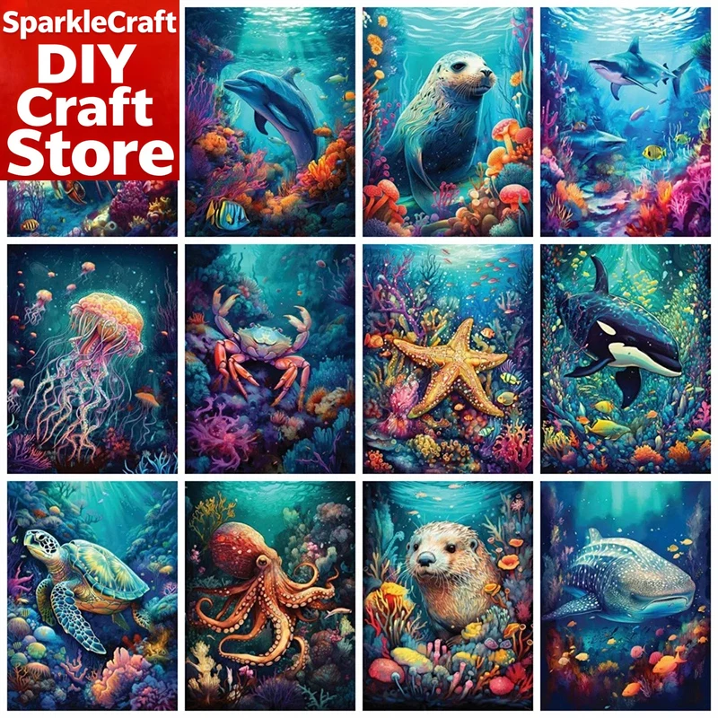 Resin Art For Beginners - Набор для вышивания алмазной мозаикой без