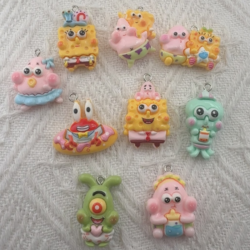 Resin Art Materials Kit - 10 шт. подвесок из смолы с