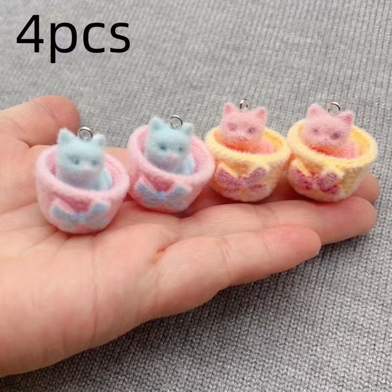 4 шт. 3D-подвески в виде кошек – обзор и цена Resin Art Materials Kit