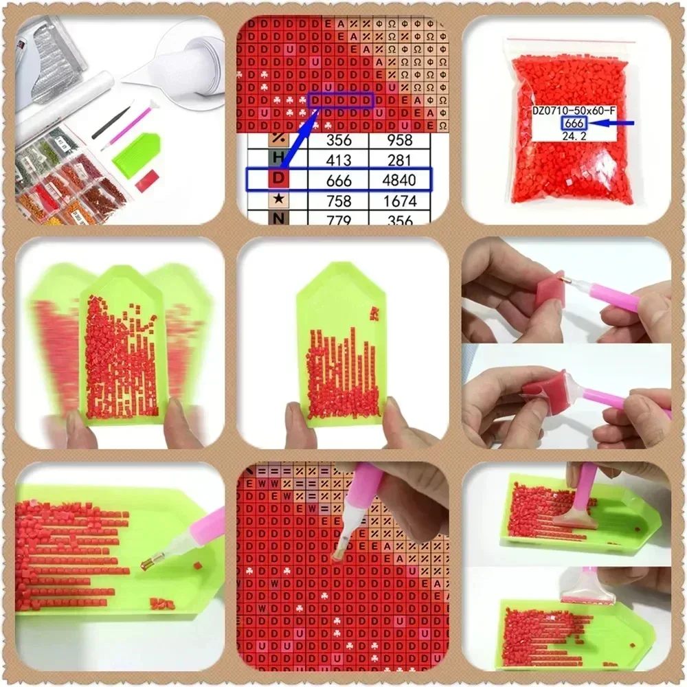 Набор для алмазной вышивки с и – обзор и цена Resin Art For Beginners