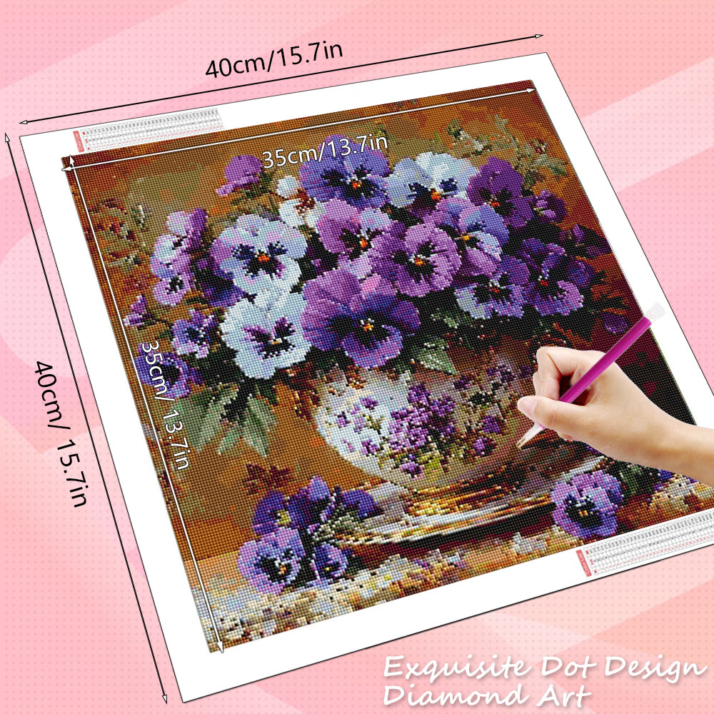 HUACAN 5D Алмазная мозаика Роз – обзор и цена Resin Art Rose