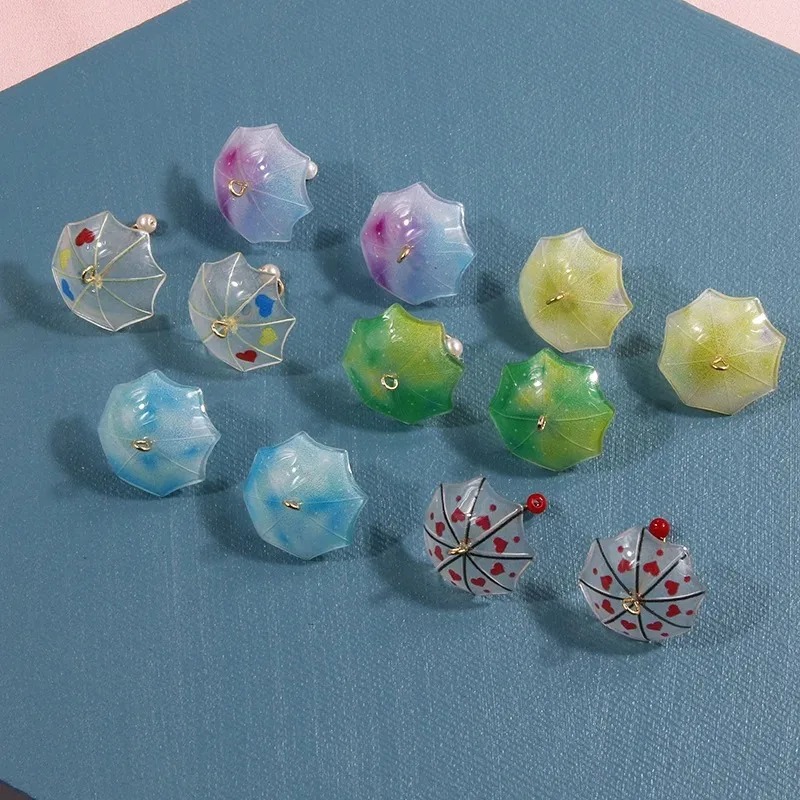 6 шт. 3D милые акриловые подве – обзор и цена Resin Art Beach Theme