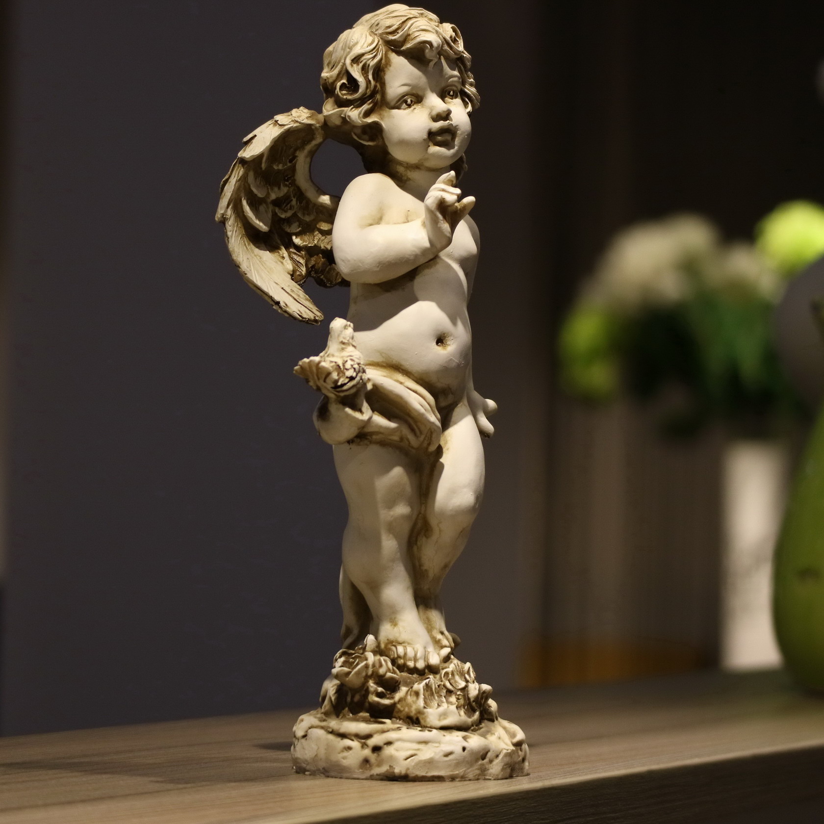 Ретро-фигурка ангела из смолы, – обзор и цена Resin Art Wedding Gift
