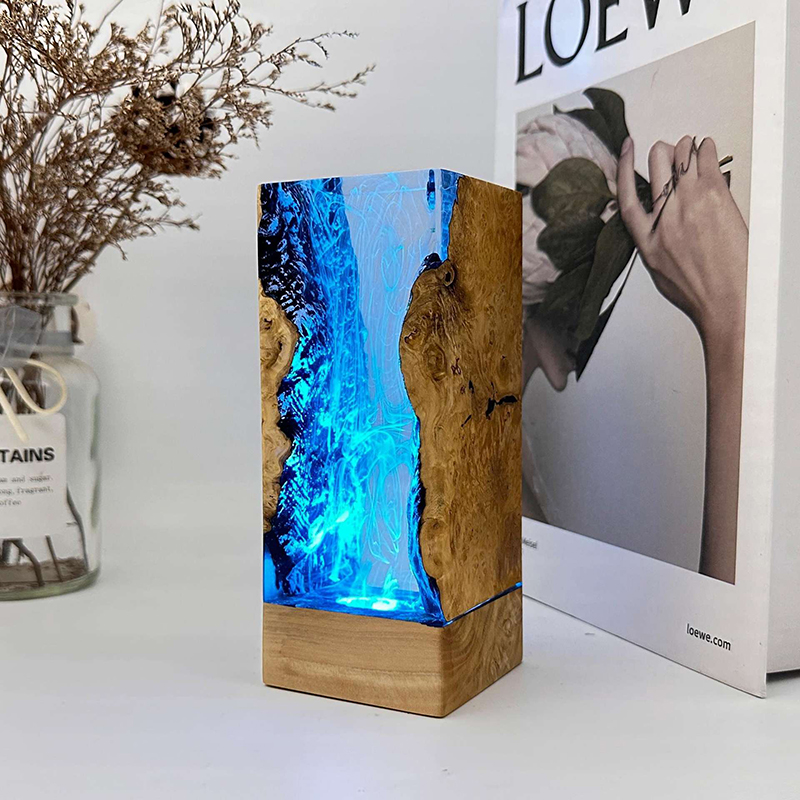 Настольная лампа из смолы с по – обзор и цена Resin Art Baby