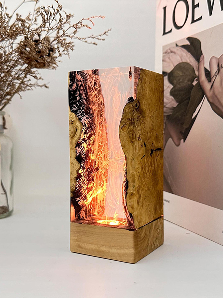 Настольная лампа из смолы с по – обзор и цена Resin Art Baby