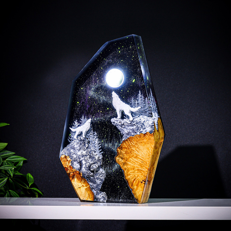 Ночник-фигурка из смолы «Приро – обзор и цена Resin Art Baby