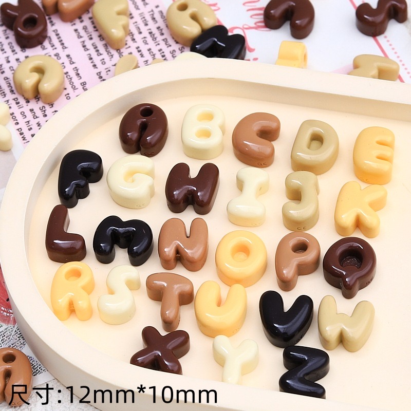 30 шт. новые милые смоляные му – обзор и цена Resin Art Alphabet