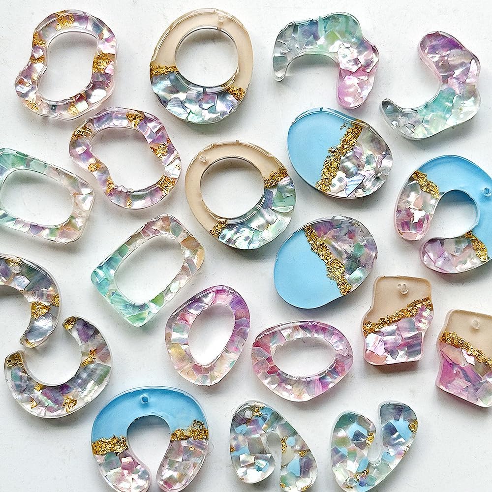 Силиконовая форма для серег-по – обзор и цена Resin Art Beach Theme