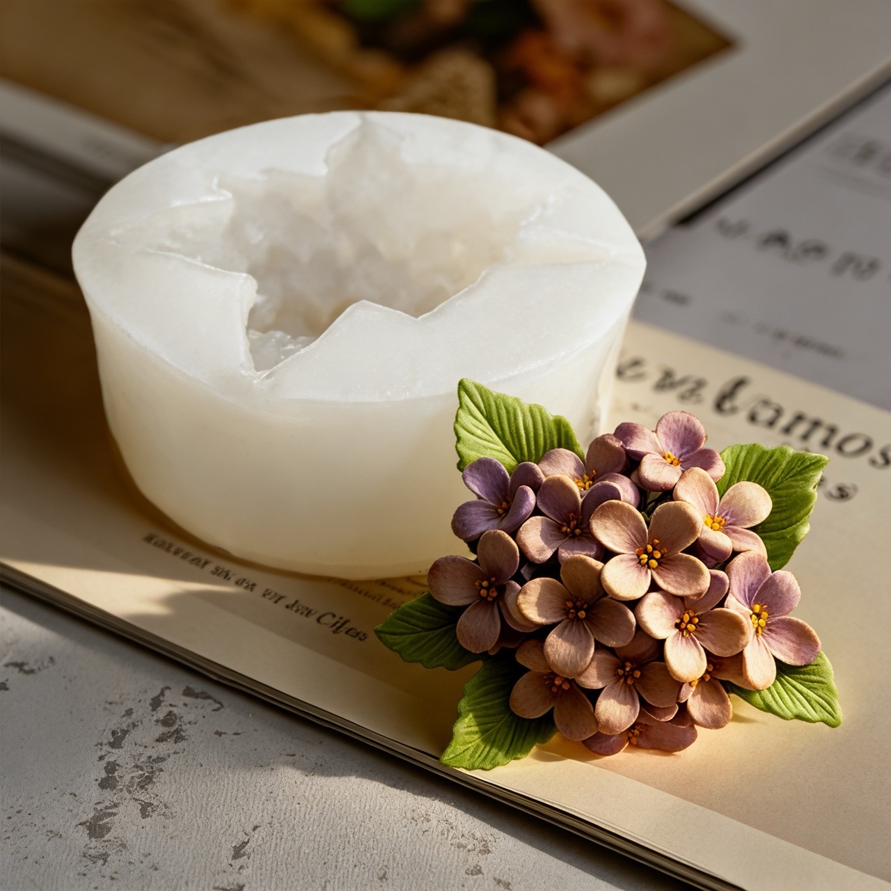 2 шт. 3D силиконовые формы с ц – обзор и цена Resin Art Rose